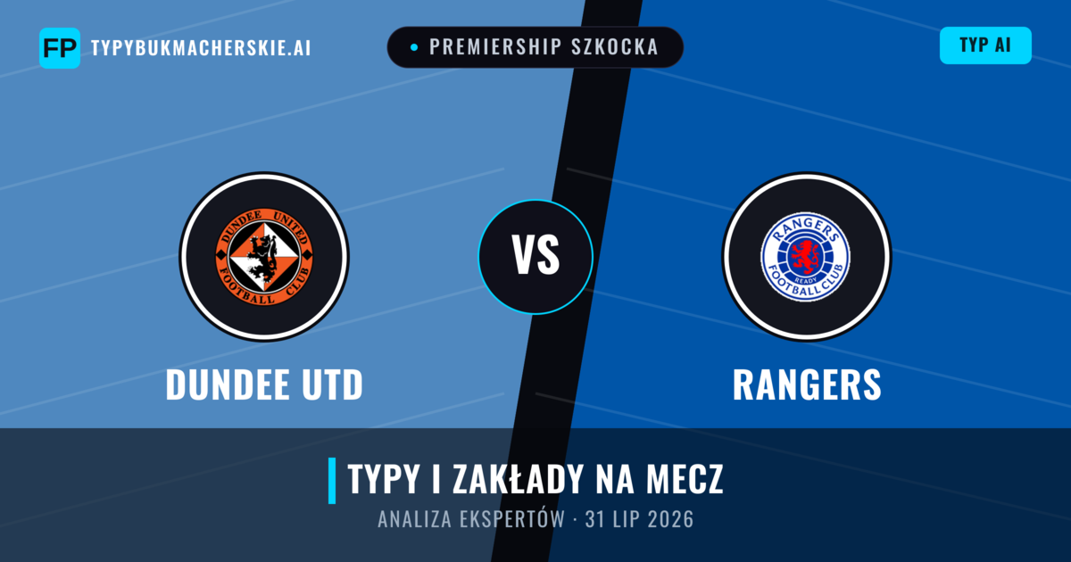 Dundee Utd vs Rangers — typy i zapowiedź meczu