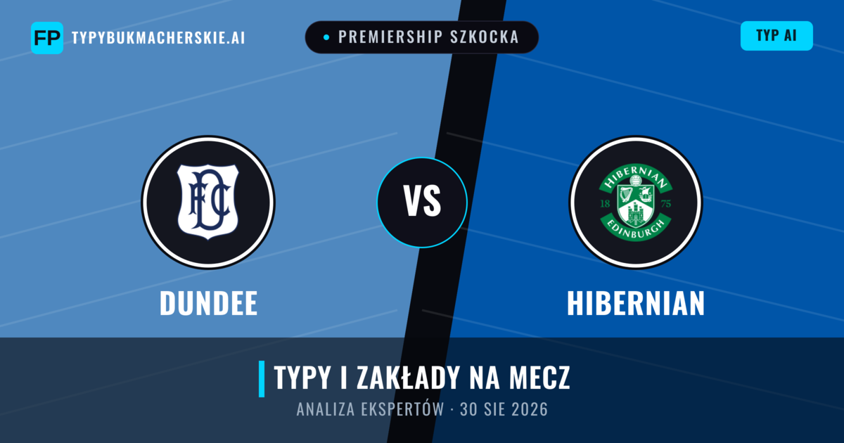 Dundee vs Hibernian — typy i zapowiedź meczu