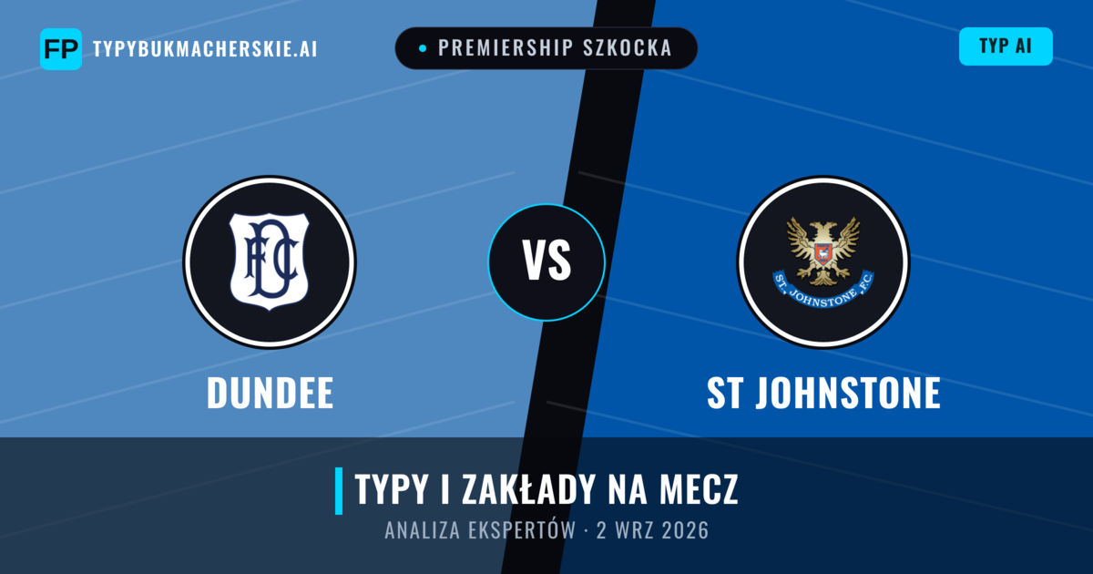 Dundee vs St Johnstone — typy i zapowiedź meczu