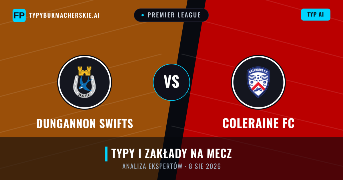 Dungannon Swifts vs Coleraine FC — typy i zapowiedź meczu