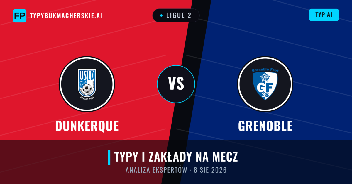 Dunkerque vs Grenoble — typy i zapowiedź meczu