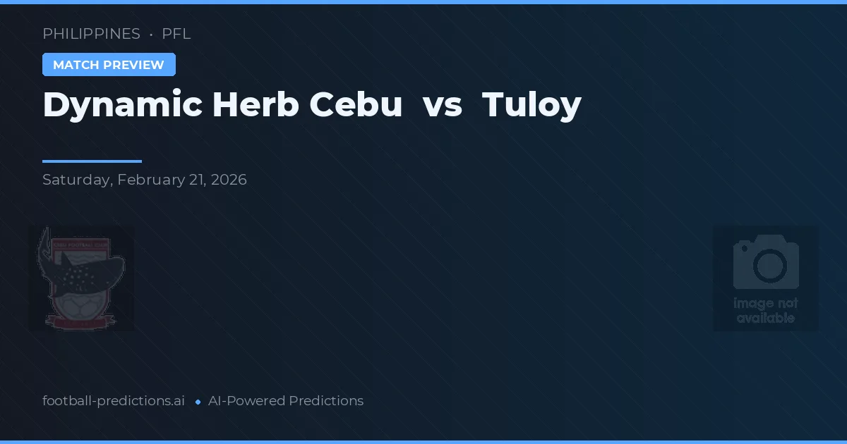 Dynamic Herb Cebu vs Tuloy — typy i zapowiedź meczu