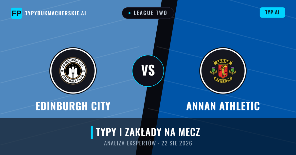 Edinburgh City vs Annan Athletic — typy i zapowiedź meczu