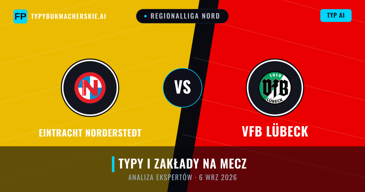 Eintracht Norderstedt vs VfB Lübeck — typy i zapowiedź meczu