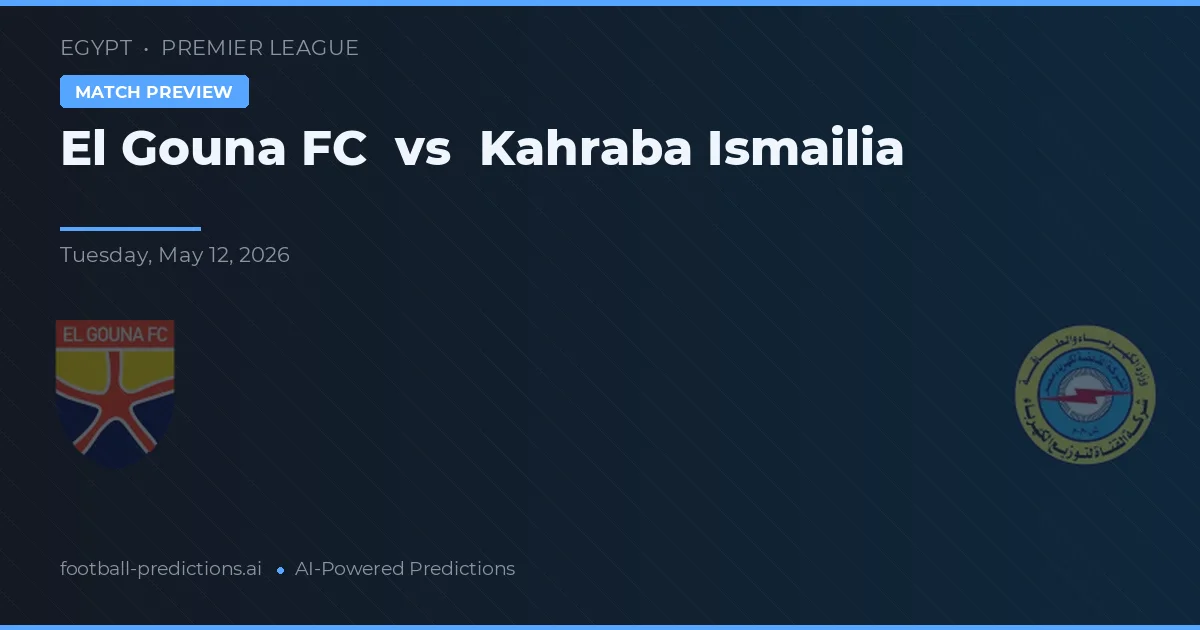 El Gouna FC vs Kahraba Ismailia — typy i zapowiedź meczu
