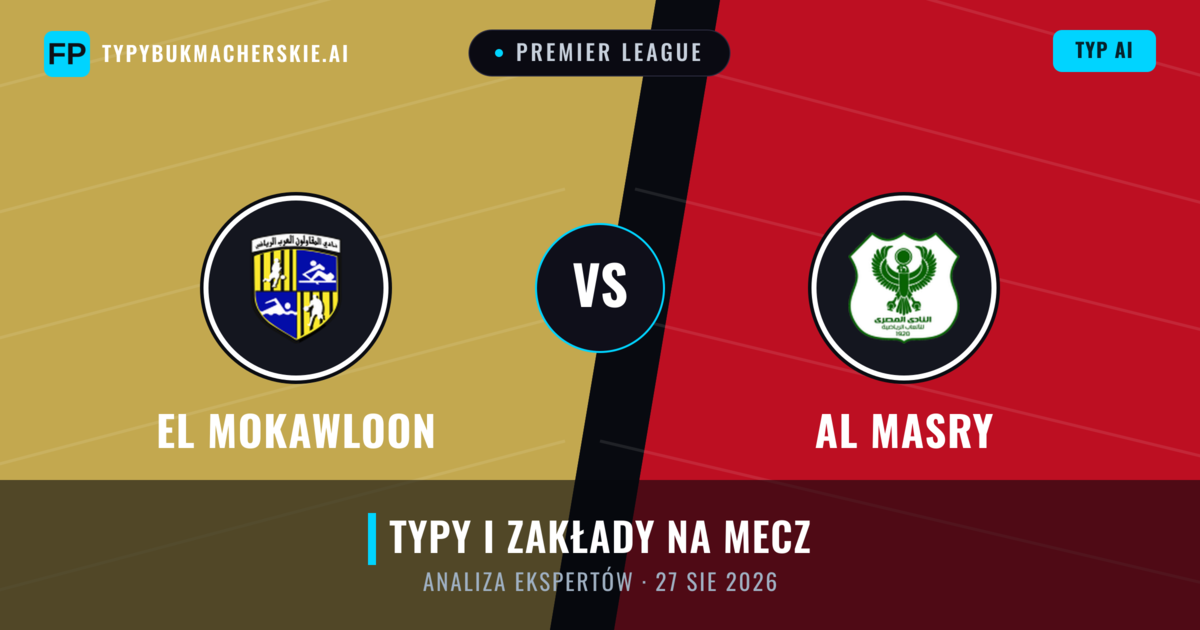 El Mokawloon vs Al Masry — typy i zapowiedź meczu