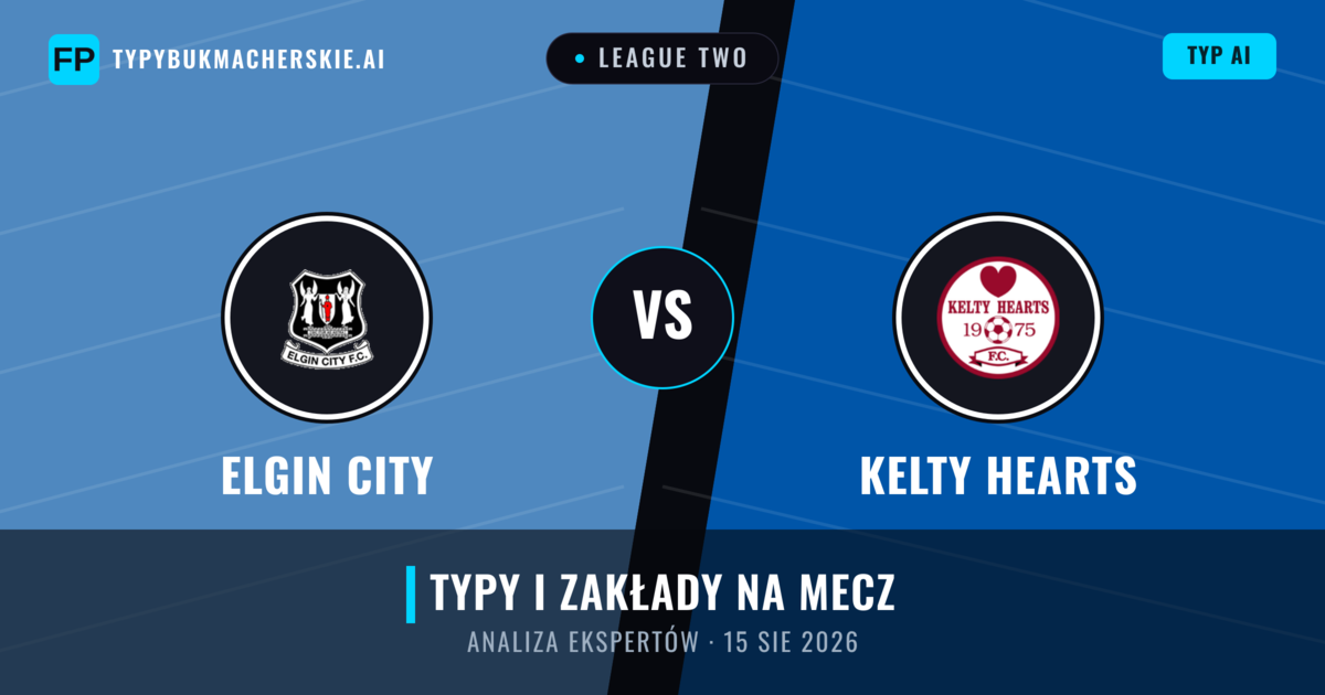 Elgin City vs Kelty Hearts — typy i zapowiedź meczu