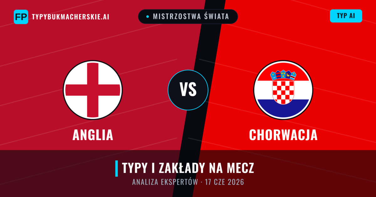 Anglia vs Chorwacja — typy i zapowiedź meczu