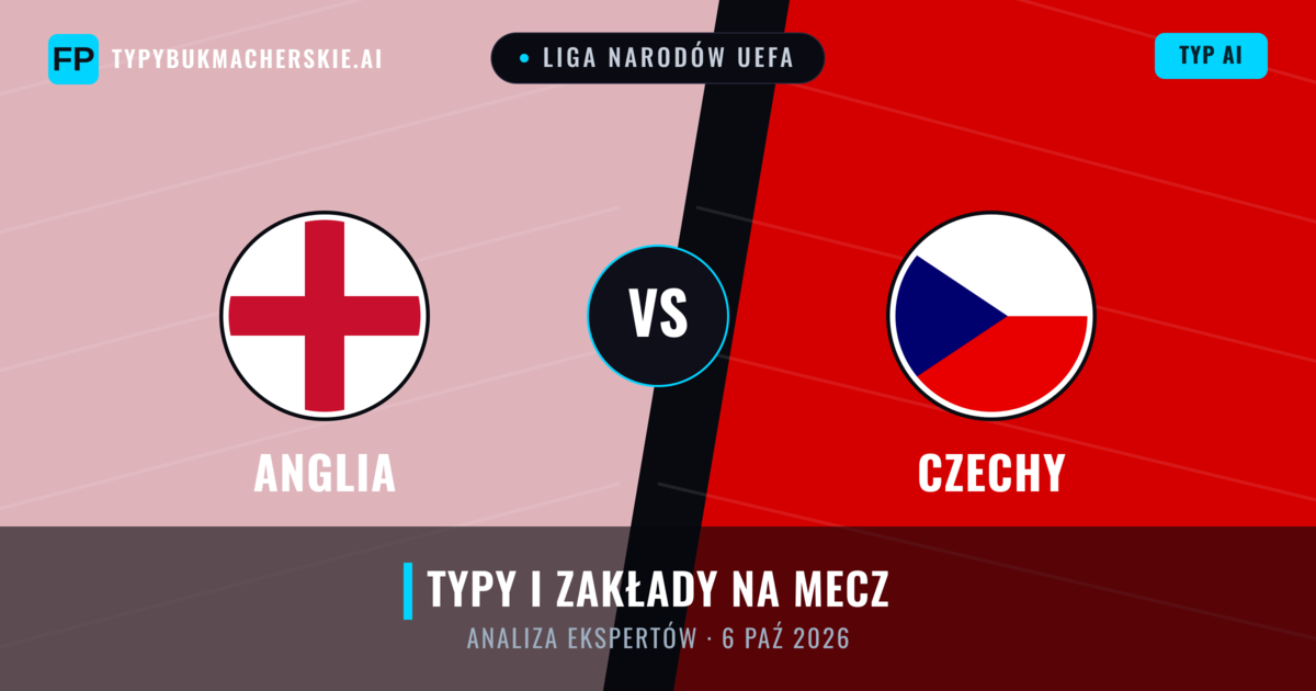 Anglia vs Czechy — typy i zapowiedź meczu