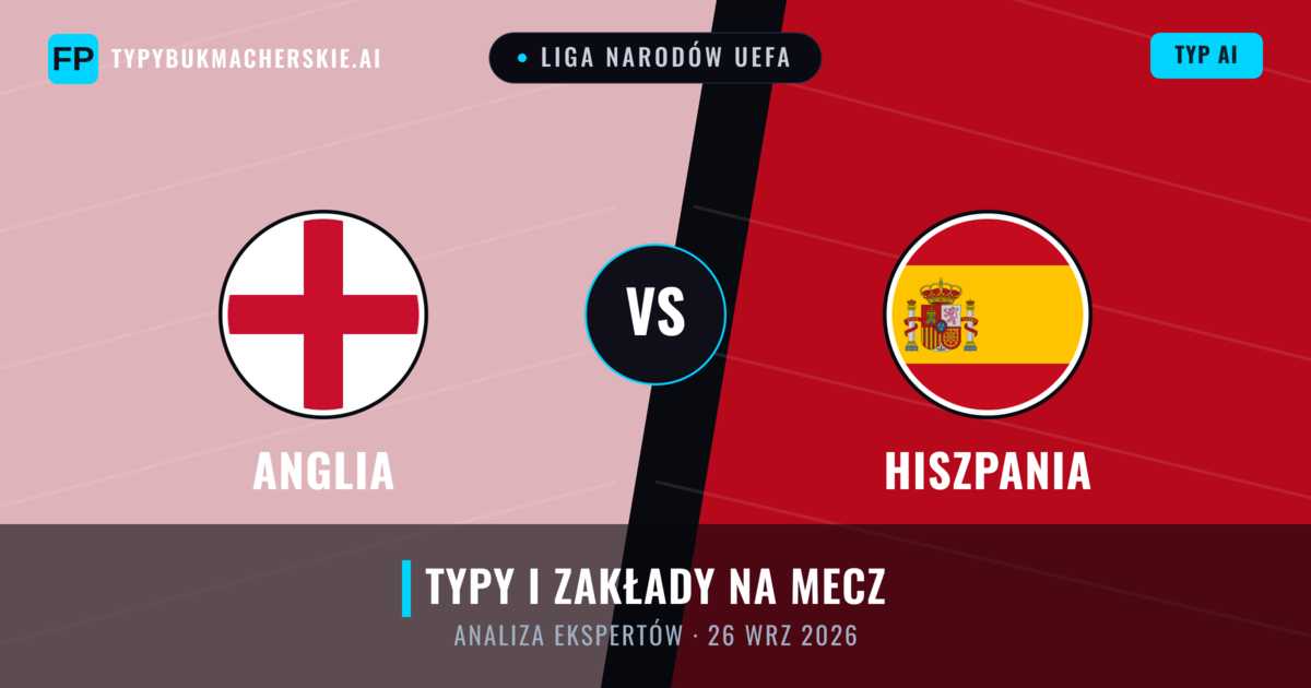 Anglia vs Hiszpania — typy i zapowiedź meczu