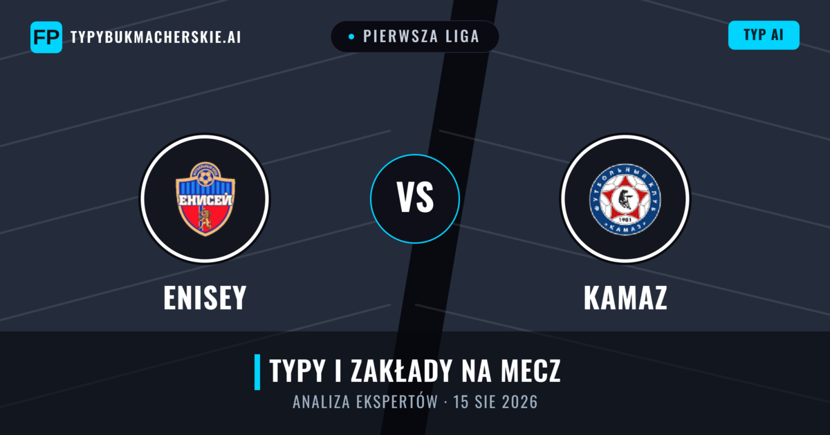 Enisey vs KAMAZ — typy i zapowiedź meczu