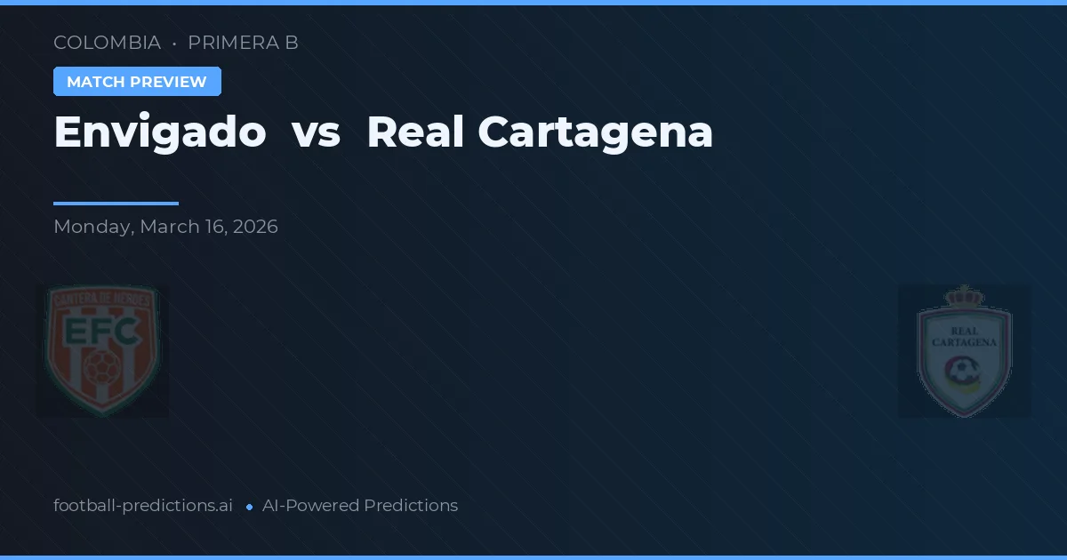 Envigado vs Real Cartagena — typy i zapowiedź meczu
