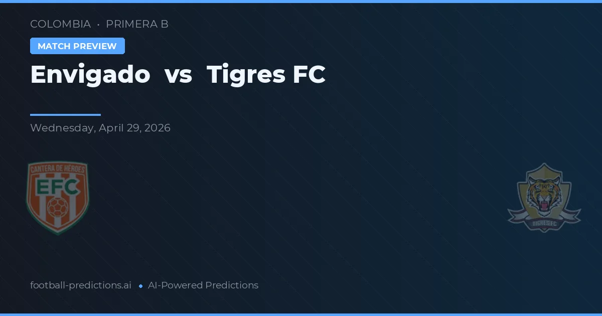 Envigado vs Tigres FC — typy i zapowiedź meczu