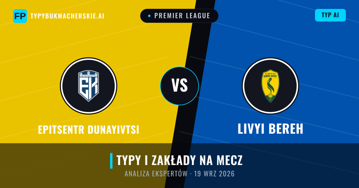Epitsentr Dunayivtsi vs Livyi Bereh — typy i zapowiedź meczu