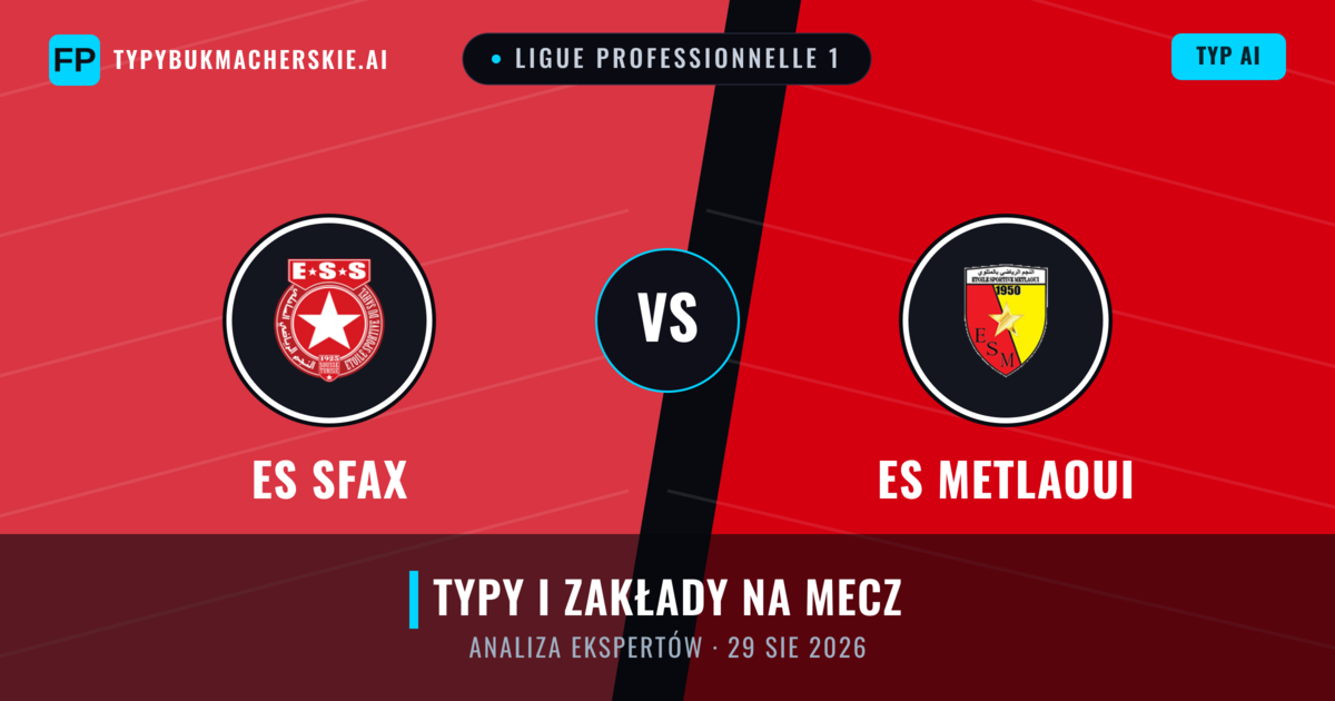 ES Sfax vs ES Metlaoui — typy i zapowiedź meczu