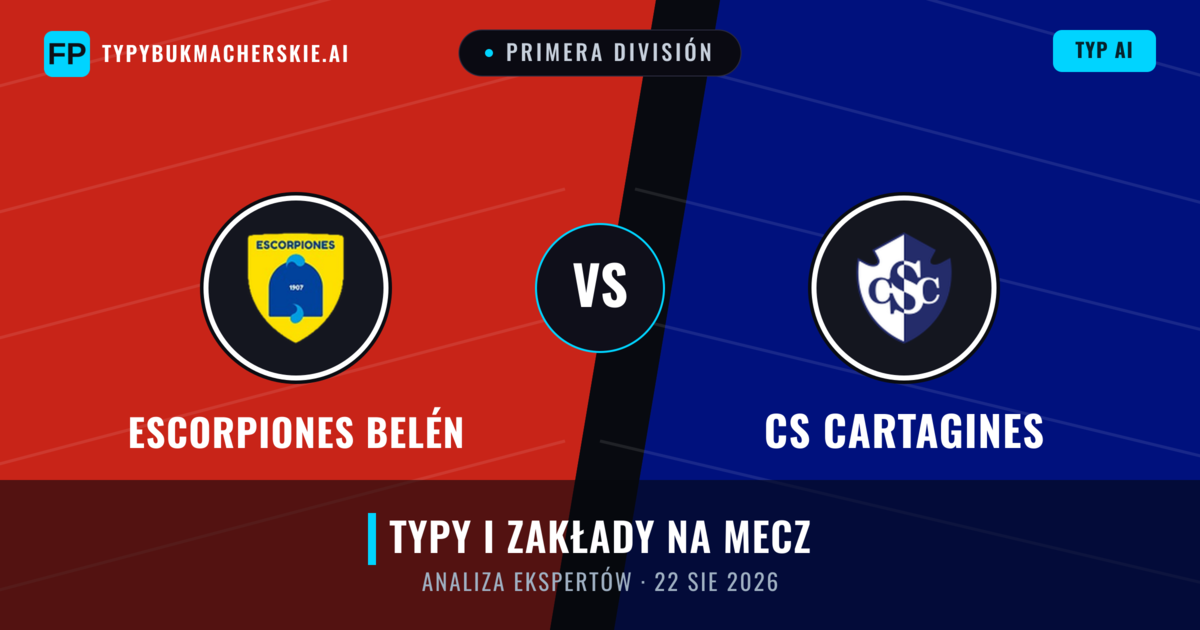 Escorpiones Belén vs CS Cartagines — typy i zapowiedź meczu