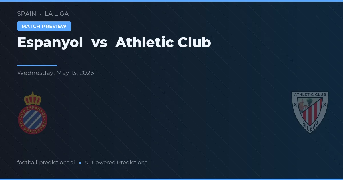 Espanyol vs Athletic Bilbao — typy i zapowiedź meczu