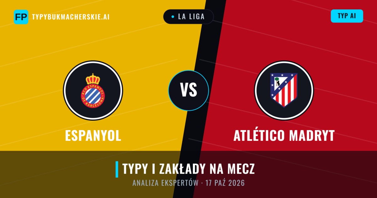 Espanyol vs Atlético Madryt — typy i zapowiedź meczu
