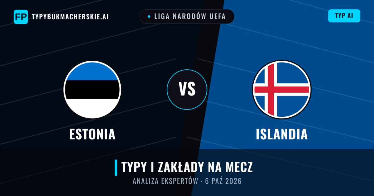 Estonia vs Islandia — typy i zapowiedź meczu
