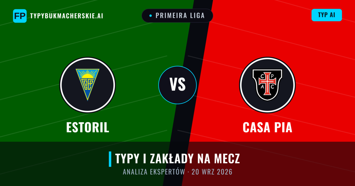 Estoril vs Casa Pia — typy i zapowiedź meczu