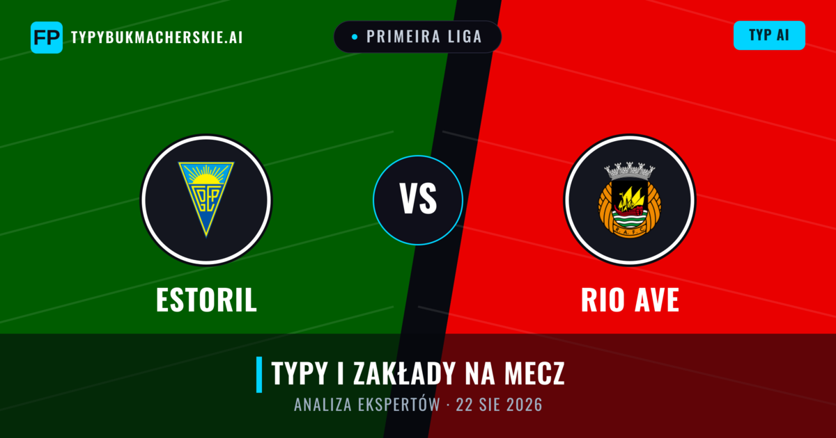 Estoril vs Rio Ave — typy i zapowiedź meczu