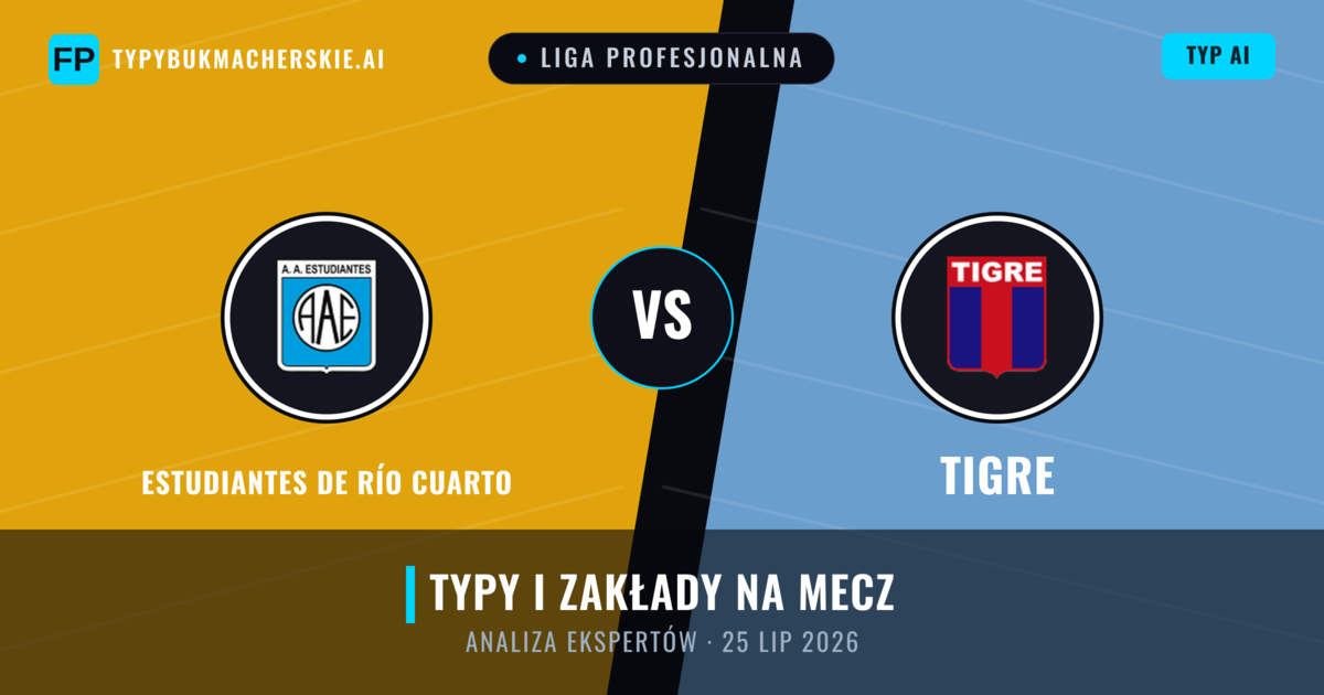 Estudiantes de Río Cuarto vs Tigre — typy i zapowiedź meczu