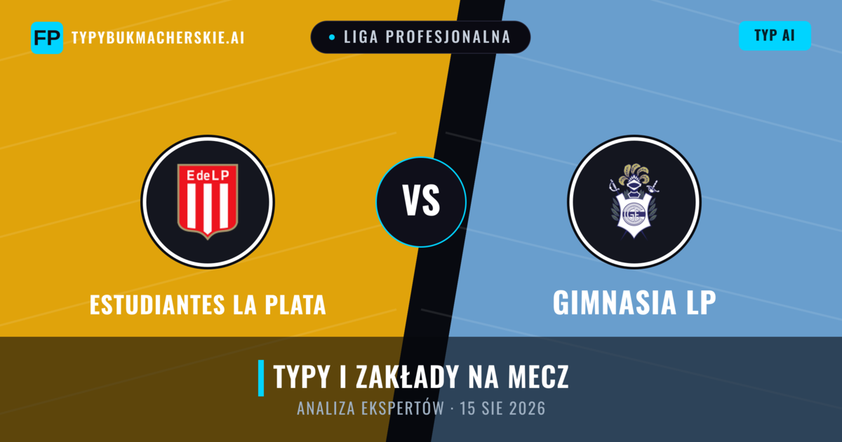 Estudiantes La Plata vs Gimnasia LP — typy i zapowiedź meczu
