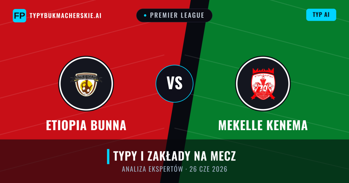 Etiopia Bunna vs Mekelle Kenema — typy i zapowiedź meczu