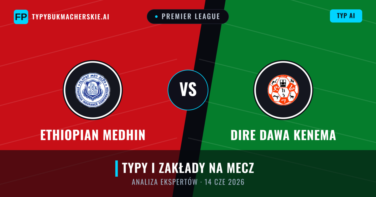 Ethiopian Medhin vs Dire Dawa Kenema — typy i zapowiedź meczu