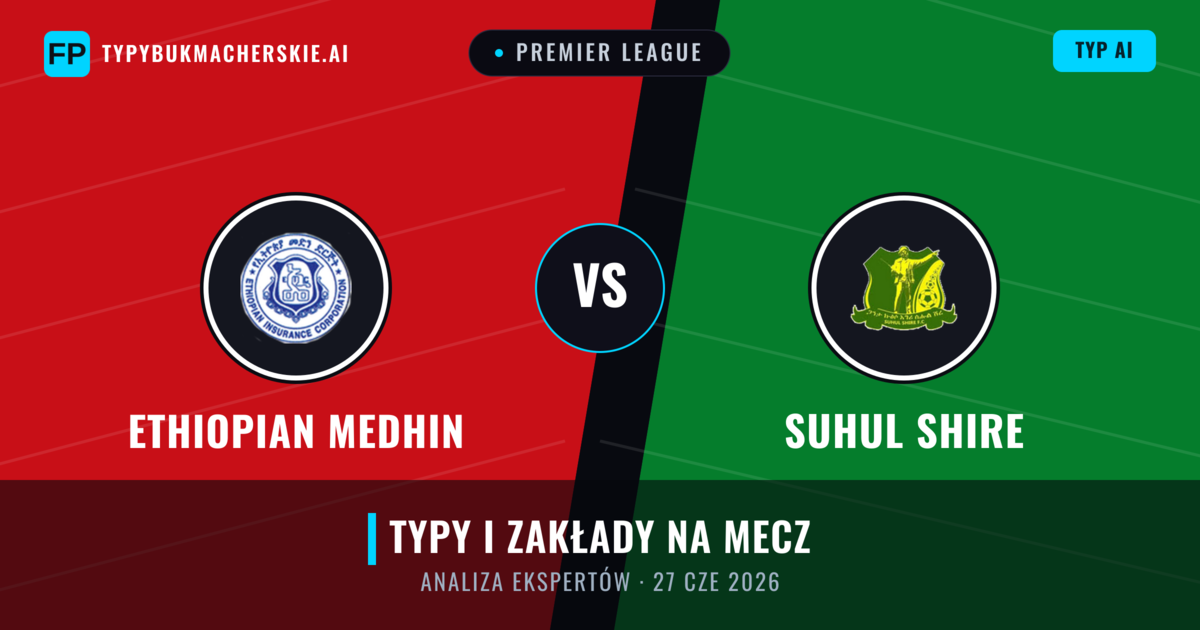 Ethiopian Medhin vs Suhul Shire — typy i zapowiedź meczu
