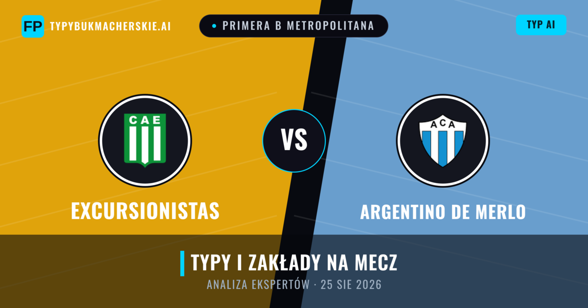 Excursionistas vs Argentino de Merlo — typy i zapowiedź meczu