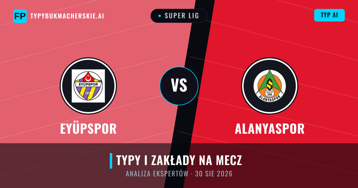 Eyüpspor vs Alanyaspor — typy i zapowiedź meczu