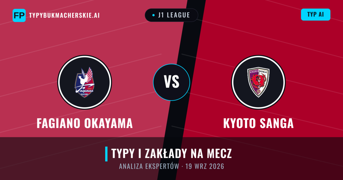 Fagiano Okayama vs Kyoto Sanga — typy i zapowiedź meczu