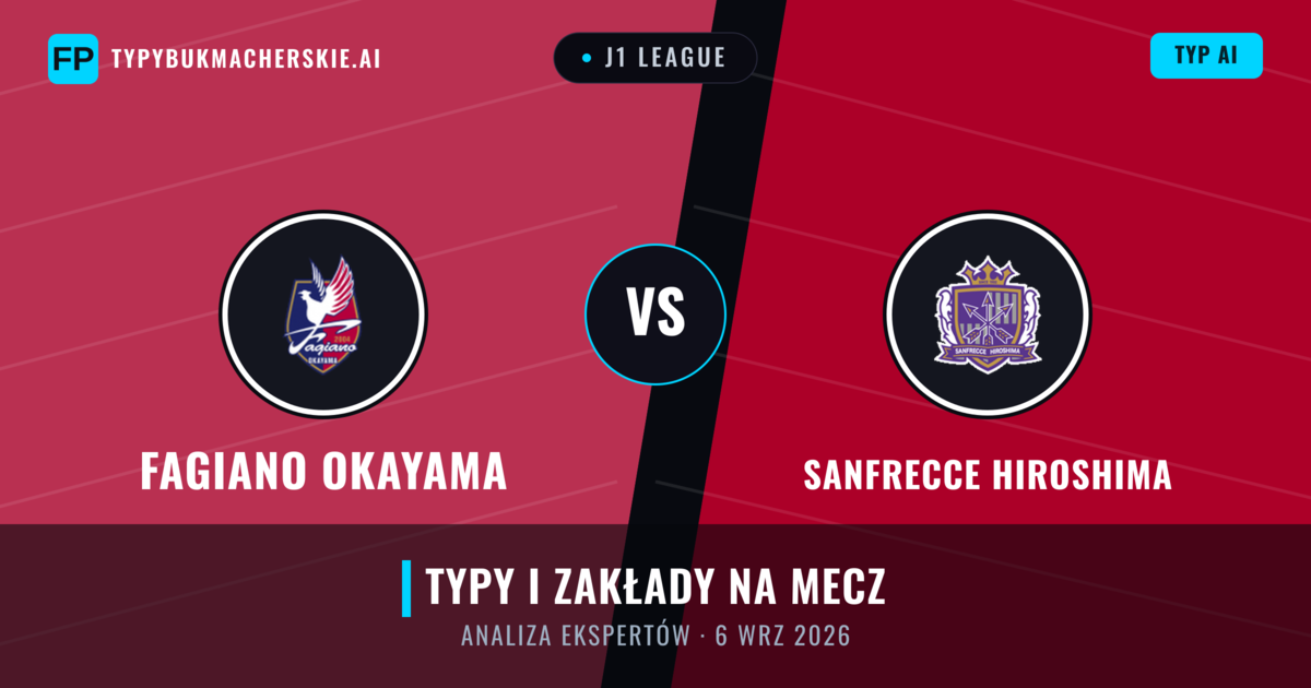 Fagiano Okayama vs Sanfrecce Hiroshima — typy i zapowiedź meczu