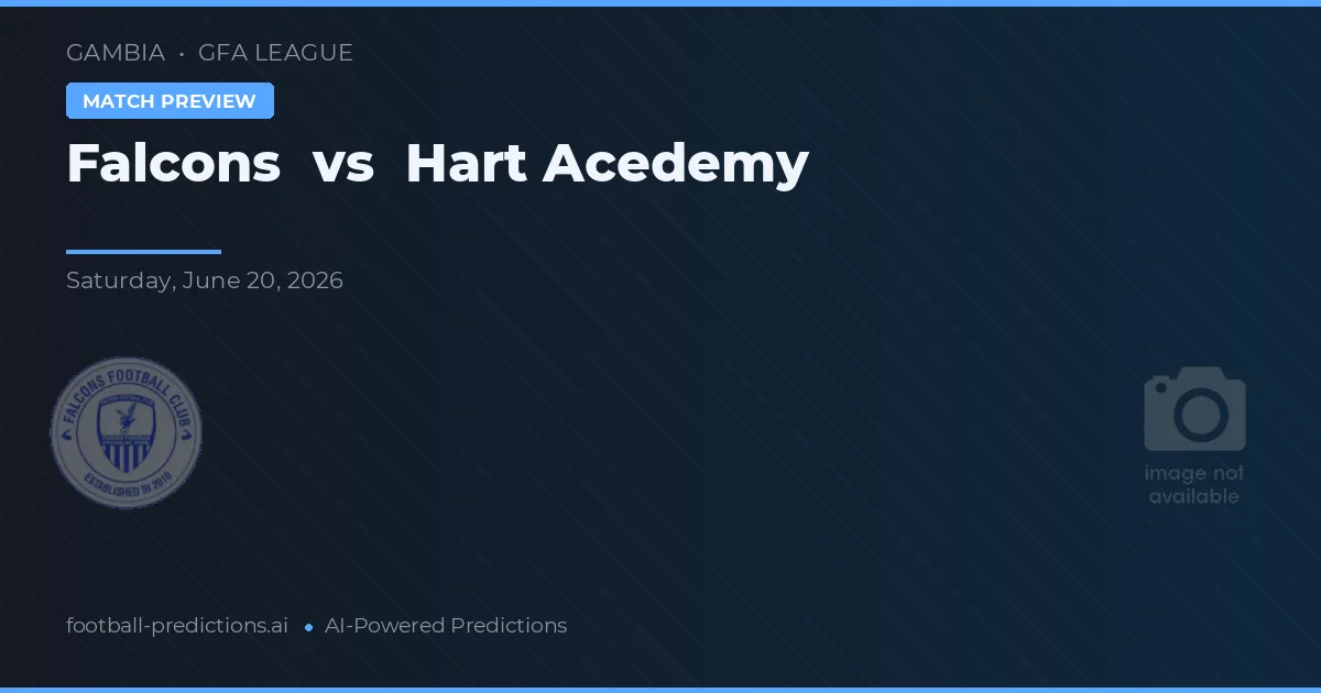 Falcons vs Hart Acedemy — typy i zapowiedź meczu