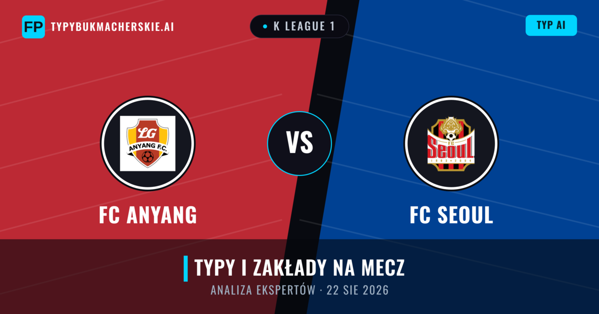 FC Anyang vs FC Seoul — typy i zapowiedź meczu