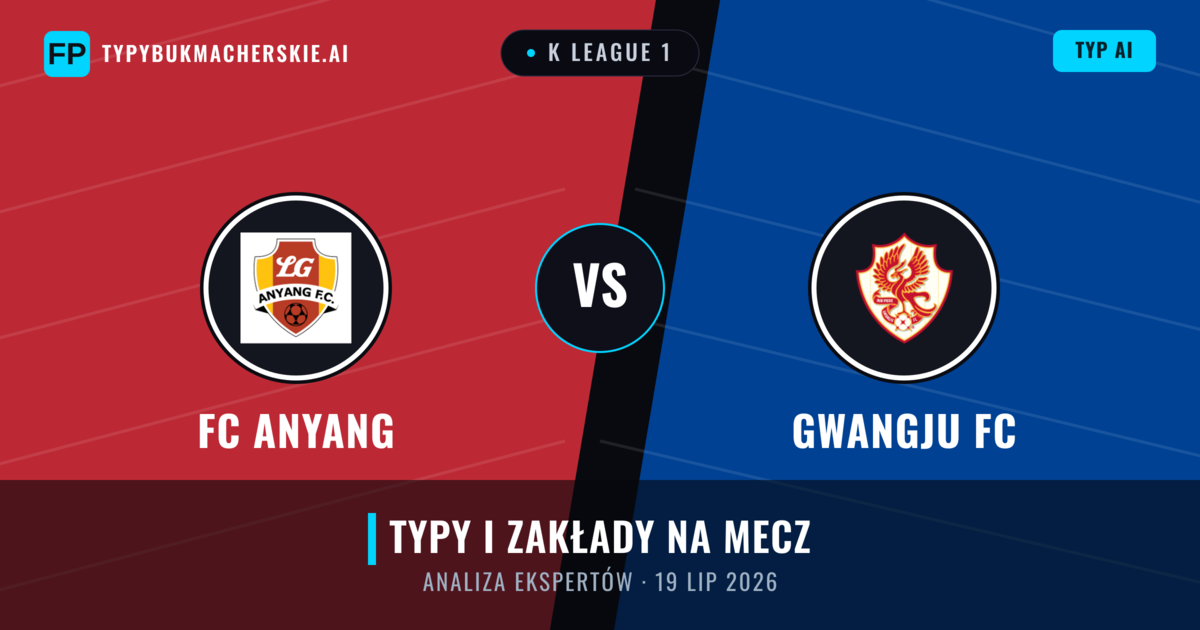 FC Anyang vs Gwangju FC — typy i zapowiedź meczu