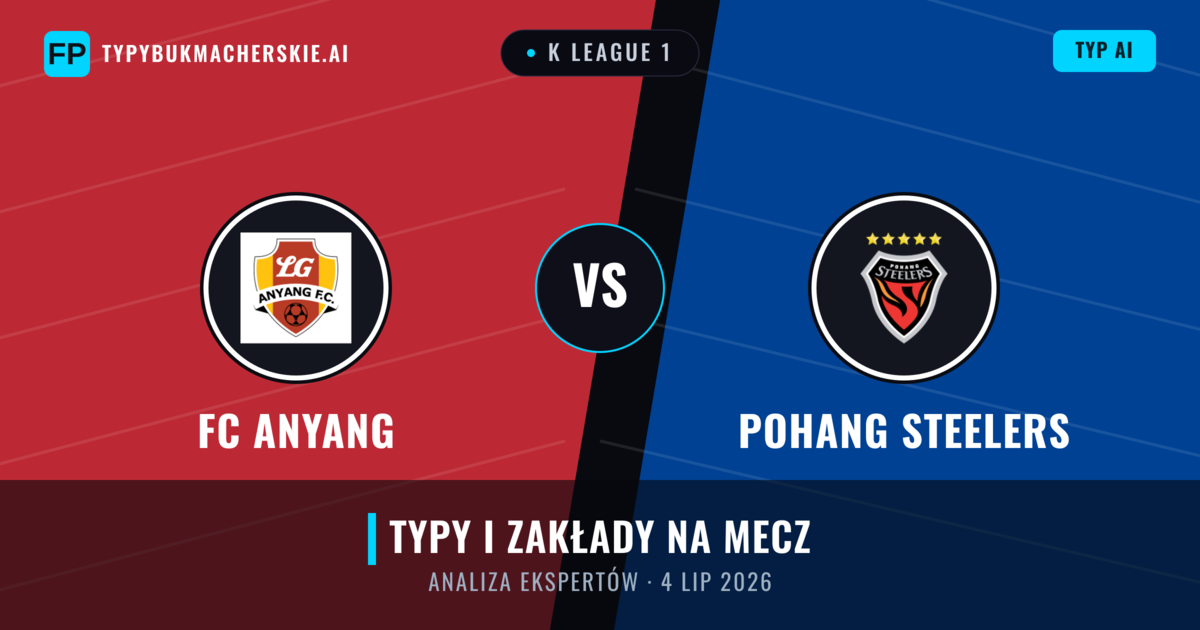 FC Anyang vs Pohang Steelers — typy i zapowiedź meczu