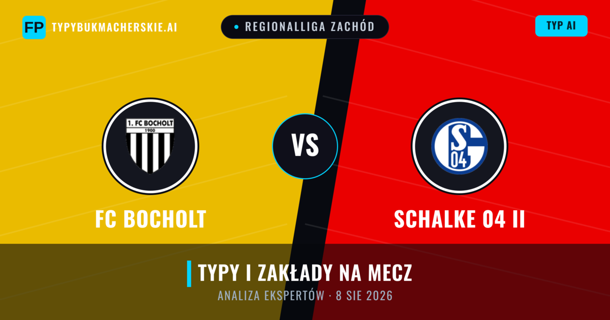 FC Bocholt vs Schalke 04 II — typy i zapowiedź meczu