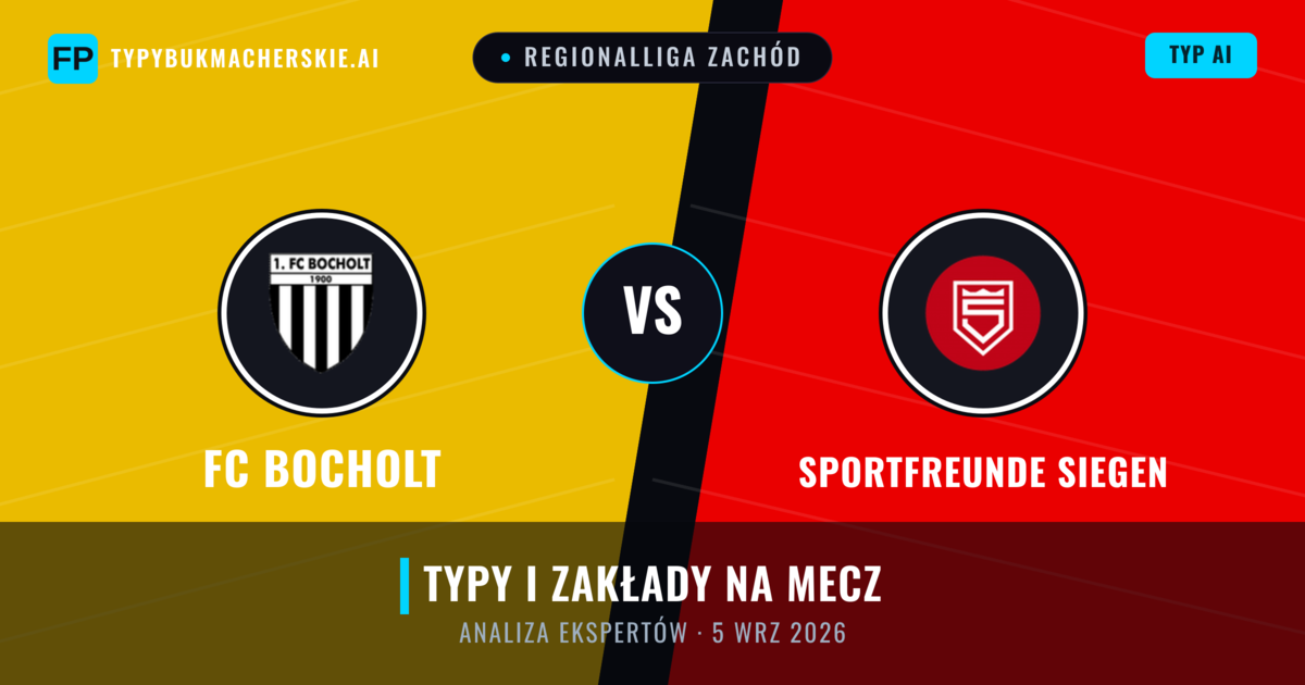 FC Bocholt vs Sportfreunde Siegen — typy i zapowiedź meczu
