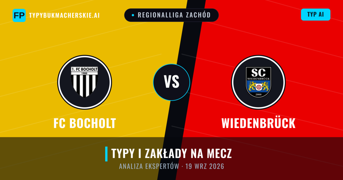 FC Bocholt vs Wiedenbrück — typy i zapowiedź meczu