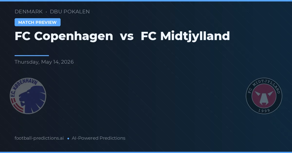 FC København vs FC Midtjylland — typy i zapowiedź meczu