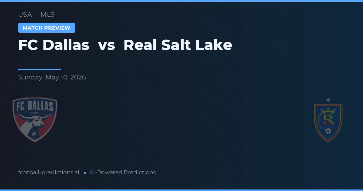 FC Dallas vs Real Salt Lake — typy i zapowiedź meczu