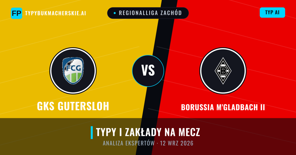 GKS Gutersloh vs Borussia M'Gladbach II — typy i zapowiedź meczu