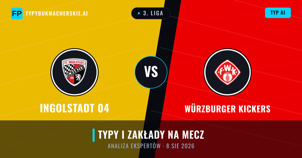 Ingolstadt 04 vs Würzburger Kickers — typy i zapowiedź meczu