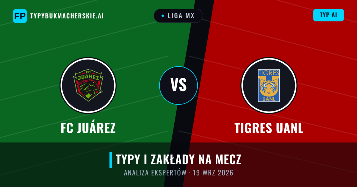 FC Juárez vs Tigres UANL — typy i zapowiedź meczu