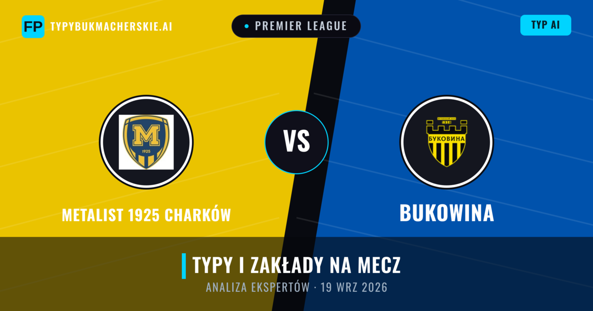 Metalist 1925 Charków vs Bukowina — typy i zapowiedź meczu