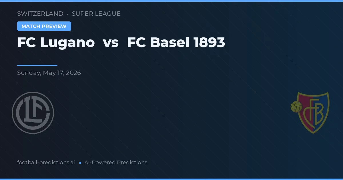 FC Lugano vs FC Basel — typy i zapowiedź meczu