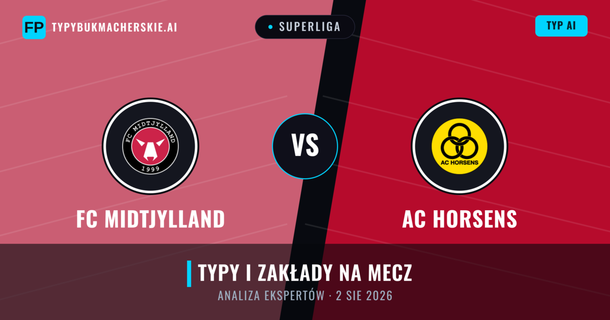 FC Midtjylland vs AC Horsens — typy i zapowiedź meczu