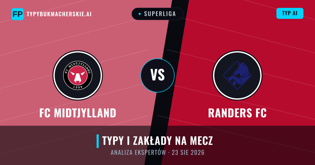FC Midtjylland vs Randers FC — typy i zapowiedź meczu
